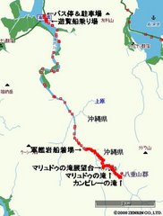 西表島・滝を見るツアーコース地図.jpg