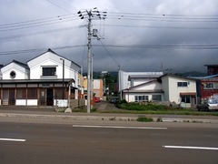 松城バス停より松前城を見る.jpg