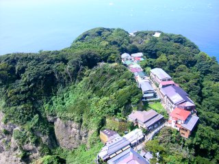 江ノ島タワーから見た岩屋方面.jpg