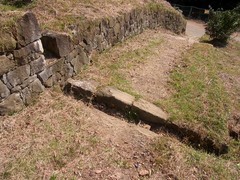 金山城・馬場曲輪・排水路.jpg
